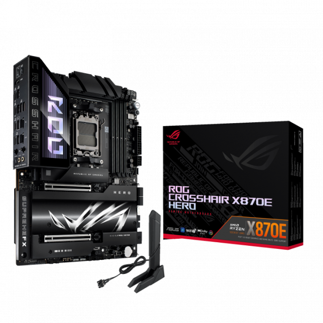 Motherboard ASUS ROG STRIX X870E-E HERO WIFI AM5 DDR5 