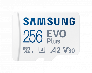 Memory card Samsung EVO Plus microSDXC, 256GB, Adapter