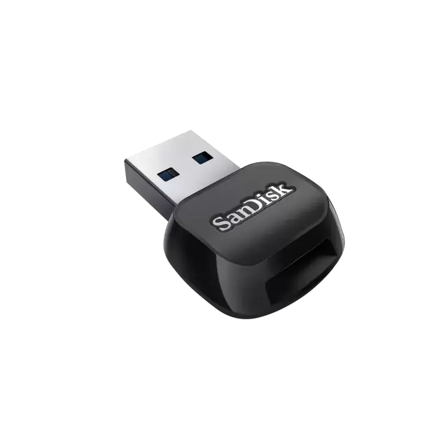 Extreme PRO SD Card USB-C Reader, USB-C, SD-SDDR-B731-GN6NN, QuickFlow™ microSD™ UHS-I Card USB-A Reader 