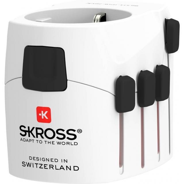 Travel Adapter SKROSS 500272, Single Siss+Italy+Brazil 