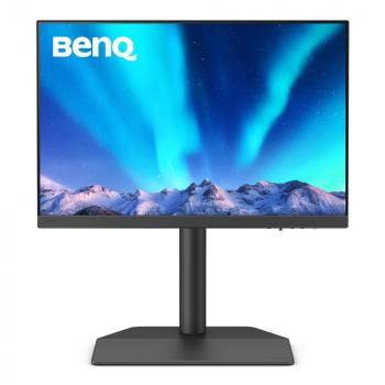 Монитор за фото и видео редактиране BenQ SW242Q, 24.1", IPS, 2K, HDR10