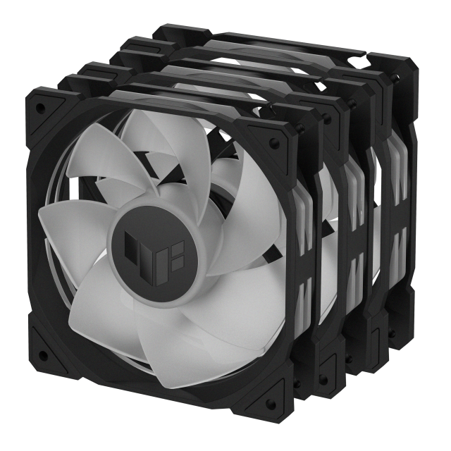 ASUS TUF GAMING TR120 ARGB Reverse Fan Black - Triple Pack 