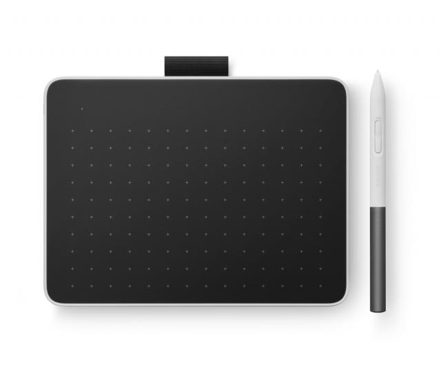 Графичен дисплей таблет Wacom One Pen tablet Small, Bluetooth 5.1, Бял 