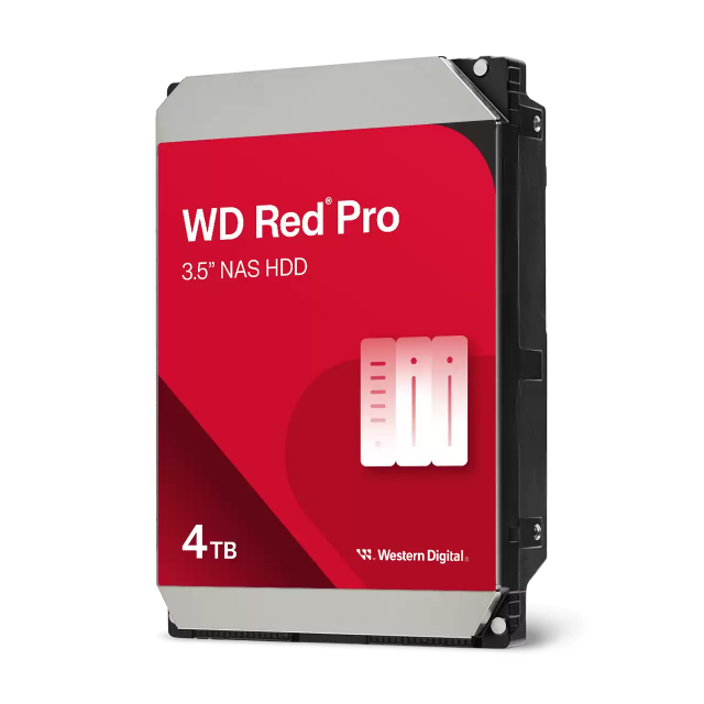 Хард диск WD Red Pro, 4TB NAS, 3.5", 256MB, 7200RPM 