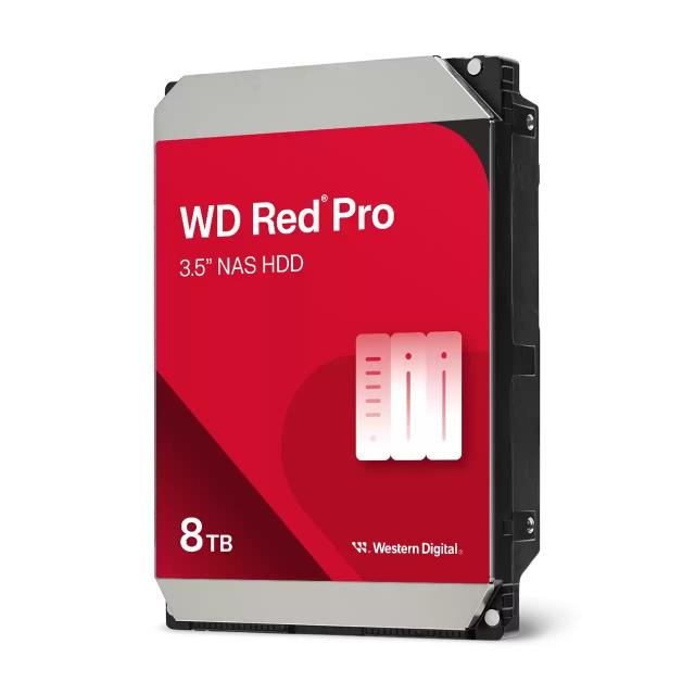 Хард диск WD Red Pro, 8TB NAS, 3.5", 256MB, 7200RPM, WD8005FFBX 