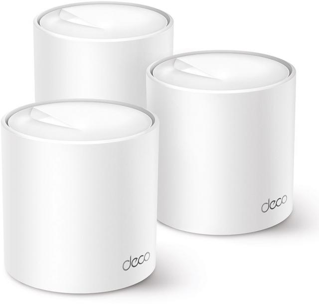 TP-Link Deco X50, 3 pack, 3x LAN/WAN, 2.4/5 GHz, 574 - 2402 Mbps, Gigabit 