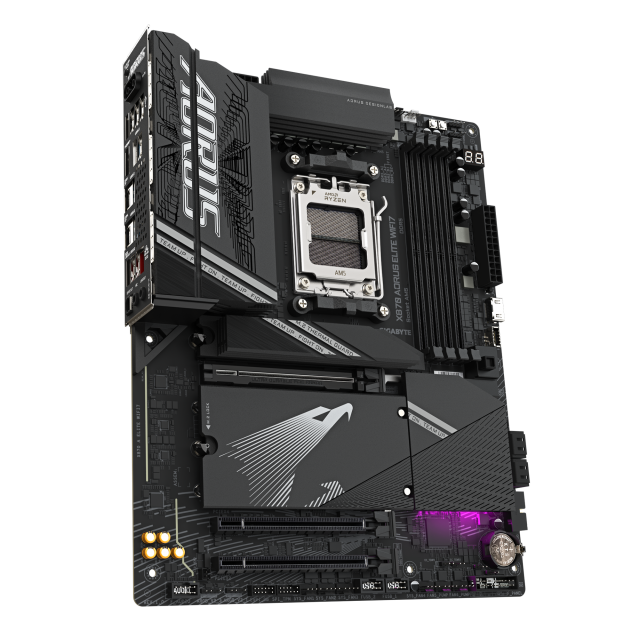 Дънна платка GIGABYTE X870 AORUS ELITE  WIFI 7, Socket AM5 