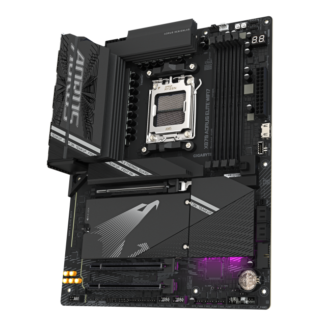 Дънна платка GIGABYTE X870 AORUS ELITE  WIFI 7, Socket AM5 