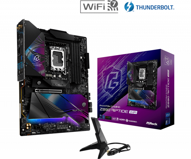 Дънна платка ASRock Z890 RIPTIDE WIFI, LGA 1851 