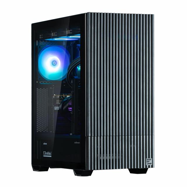 Кутия Zalman Z10 DS 15.6 FHD Display Mid-Tower, Tempered Glass - Черна 