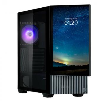 Case Zalman Z10 DS 15.6 FHD Display Mid-Tower - Black