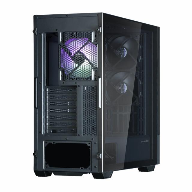 Кутия Zalman Z10 DS 15.6 FHD Display Mid-Tower, Tempered Glass - Черна 