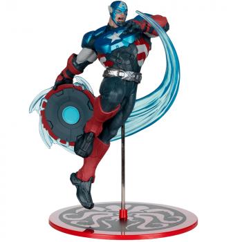 Фигурка Marvel Rivals Captain America 1:10th Scale Collectible McFarlane Toys