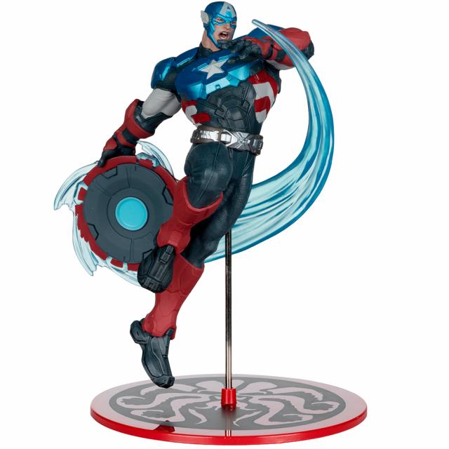 Фигурка Marvel Rivals Captain America 1:10th Scale Collectible McFarlane Toys 