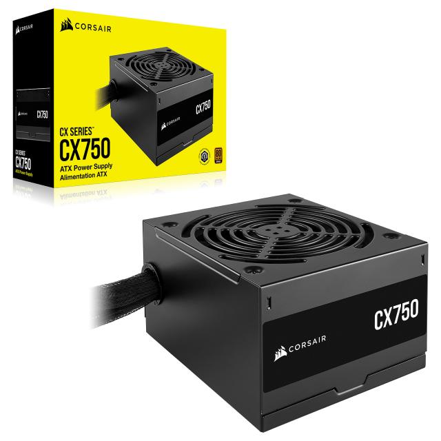 Захранващ блок Corsair CX750 750W 80+ Bronze 