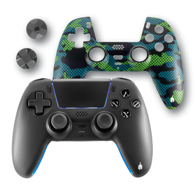 Wireless Gamepad Spartan Gear Sarissa за PC/PS4/PS5/Switch 