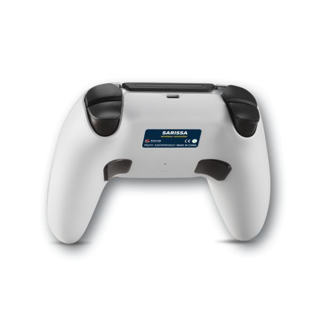 Безжичен геймпад Spartan Gear Sarissa за PC/PS4/PS5/Switch - Бял 