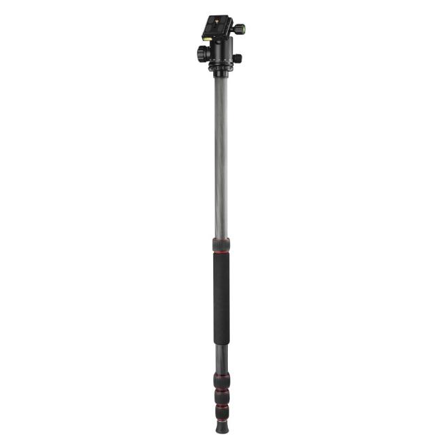 Hama "Ramble II Duo Carbon" travel tripod for camera and mobile phone, 160cm 
