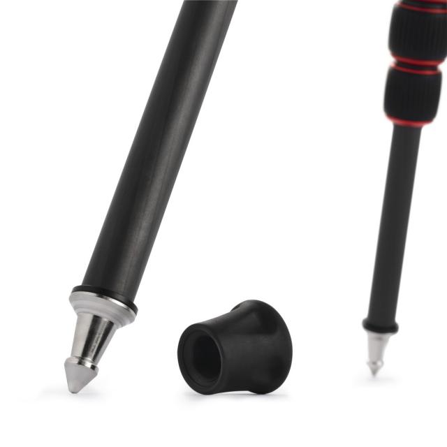 Hama "Ramble II Duo Carbon" travel tripod for camera and mobile phone, 160cm 