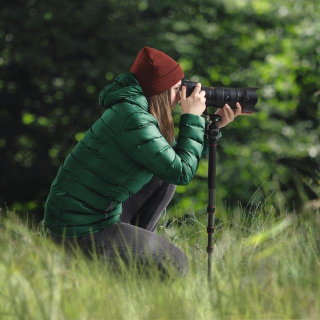 Hama "Ramble II Duo Carbon" travel tripod for camera and mobile phone, 160cm 