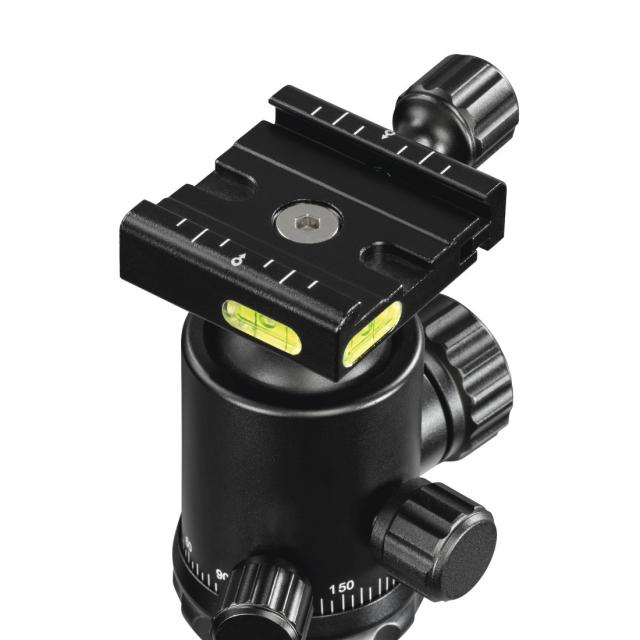 Hama "Ramble II Duo Carbon" travel tripod for camera and mobile phone, 160cm 