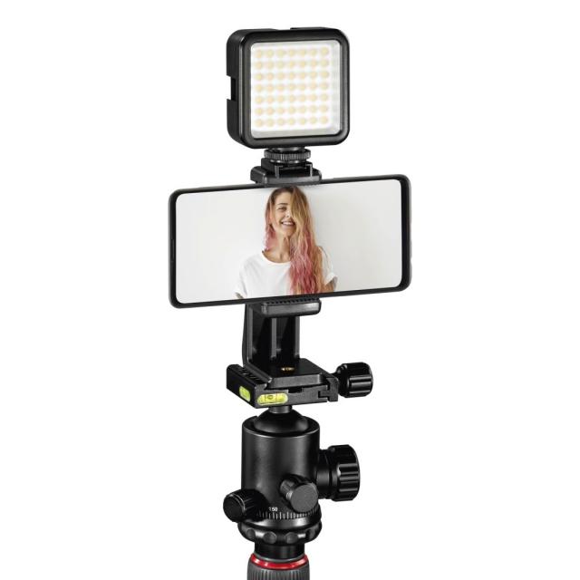 Hama "Ramble II Duo Carbon" travel tripod for camera and mobile phone, 160cm 