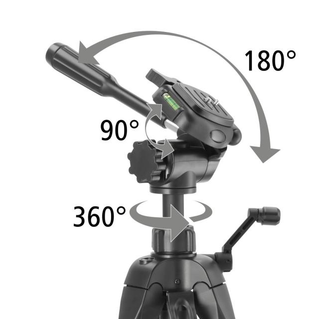 HAMA Статив / Трипод "Action Smart 165 3D", 61 -165 cm 