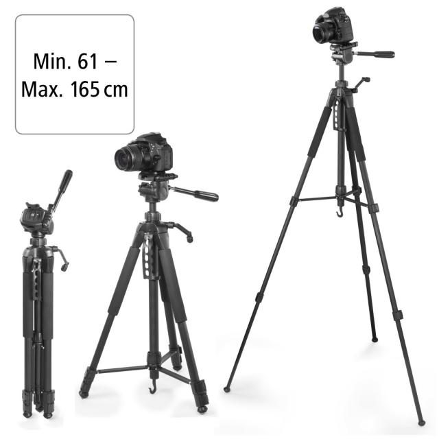 HAMA Статив / Трипод "Action Smart 165 3D", 61 -165 cm 