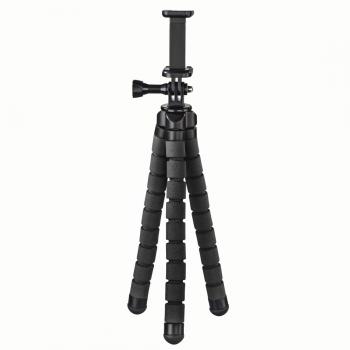 Hama "Flex" Tripod for Smartphone and GoPro, 26 cm, black