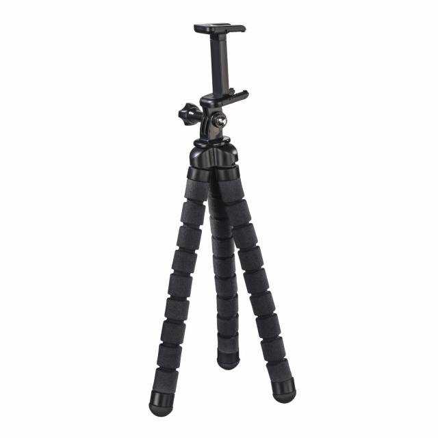 Hama "Flex" Tripod for Smartphone and GoPro, 26 cm, black 