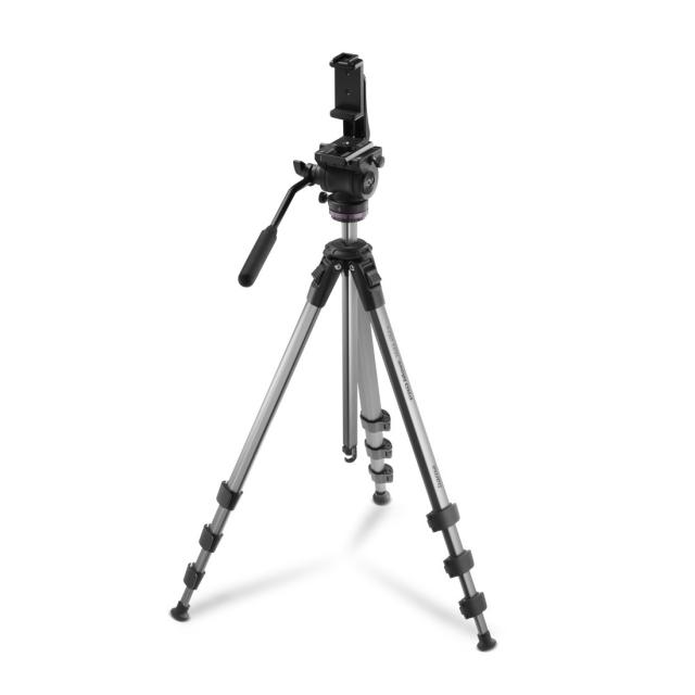 Hama “PRO Move 160 2D+” Tripod, Video Tripod for Camera and Mobile Phone, 160 cm 