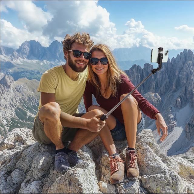 Hama "Fancy Stand 70 II" Selfie Stick Tripod for Mobile Phone, Bluetooth® Remote 