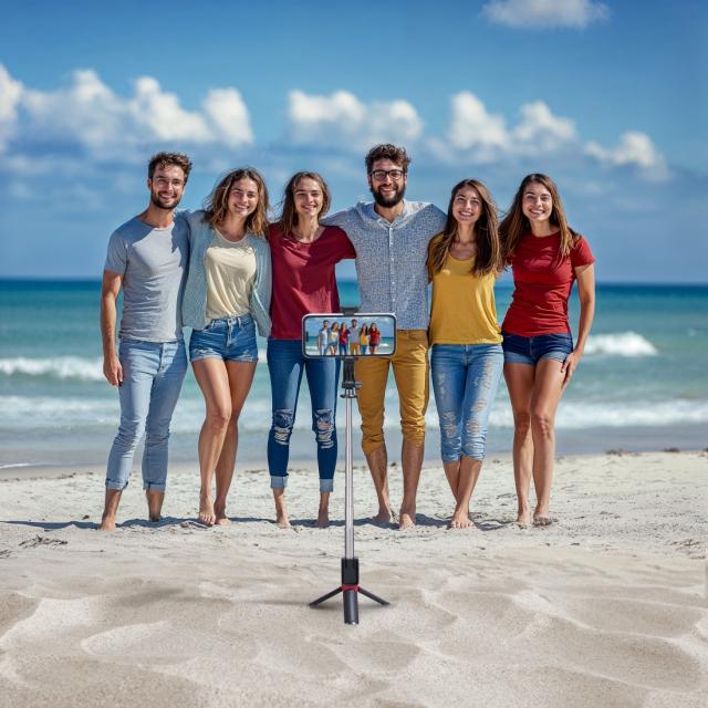 Hama "Fancy Stand 70 II" Selfie Stick Tripod for Mobile Phone, Bluetooth® Remote 