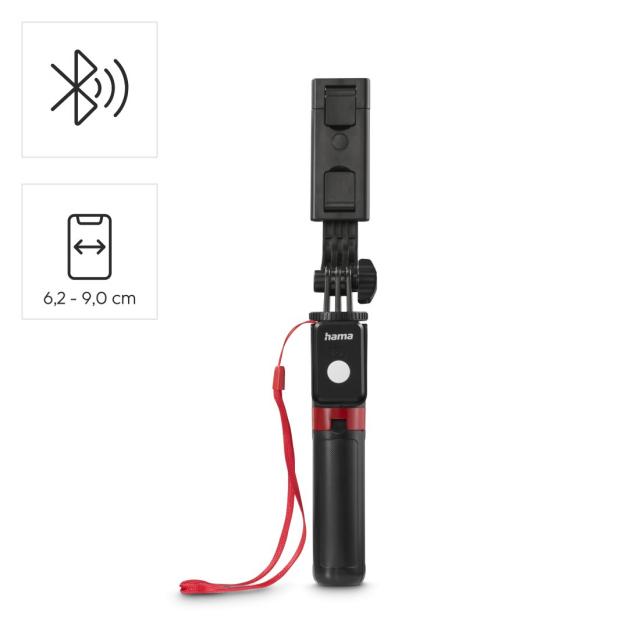 Hama "Fancy Stand 70 II" Selfie Stick Tripod for Mobile Phone, Bluetooth® Remote 