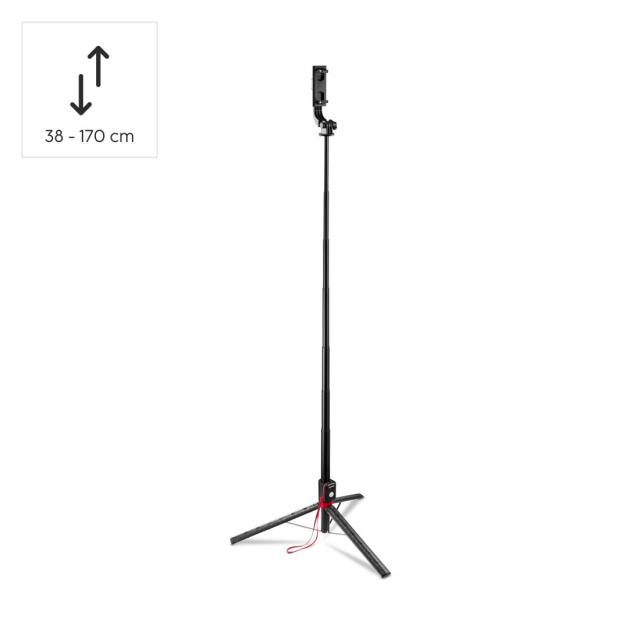 HAMA Трипод / Селфи стик, "Fancy Stand 170 II", 170 см, с Bluetooth дистанционно 