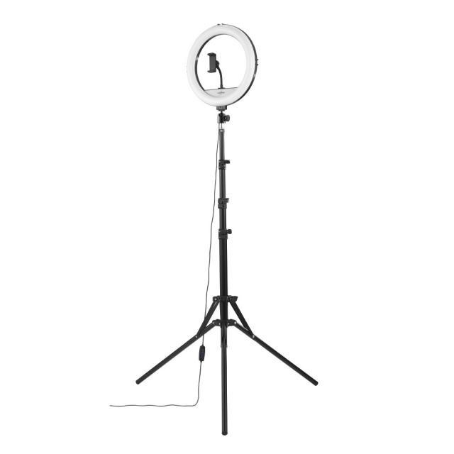 uRage "Streamlight 900" LED Ring Light, Streaming Ring Light with Tripod, 12" 