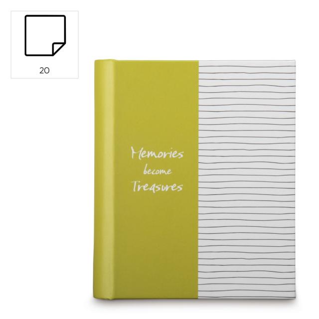 Hama "Treasure" Slip-in Album, for 20 Instant Photos Up To Max. 5.4 x 8.6 cm 