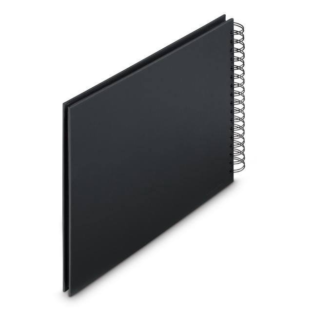 Hama "Fine Art" Spiral Album, 28x24 cm, 50 Black Pages, New Black 