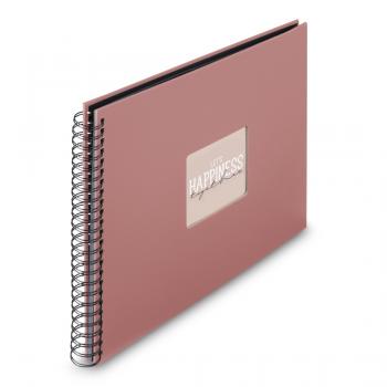 Hama “Fine Art” Spiral Album, 36x32 cm, 50 Black Pages, Terra