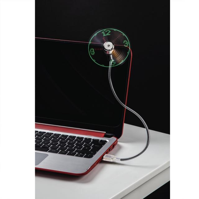 Hama USB Fan with Time Display, 12315 