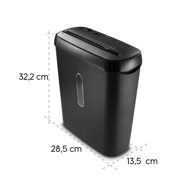 Hama “Classic S61” Document Shredder, Shredder with Security Level P2 T2 E2 