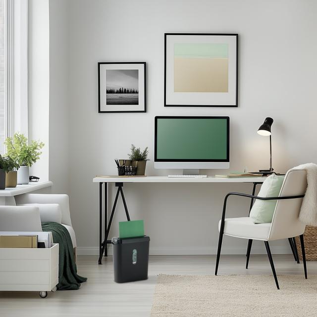 Hama “Classic S61” Document Shredder, Shredder with Security Level P2 T2 E2 