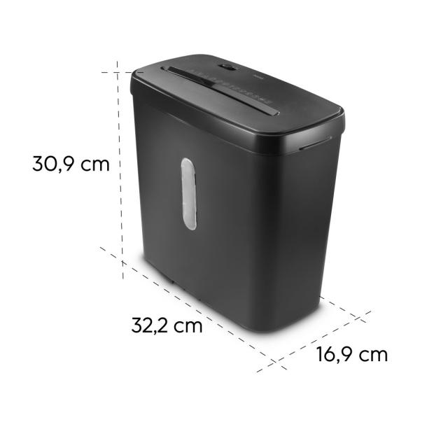 Hama “Safe X50” Document Shredder, Shredder with Security Level P4 T4 E3 