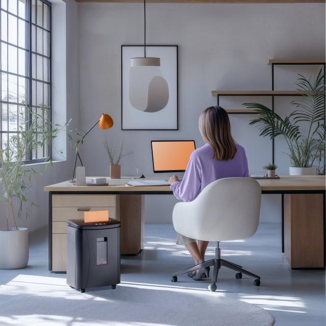 Hama “Safe Auto M1200” Document Shredder, Shredder with Security Level P4 T4 E3 