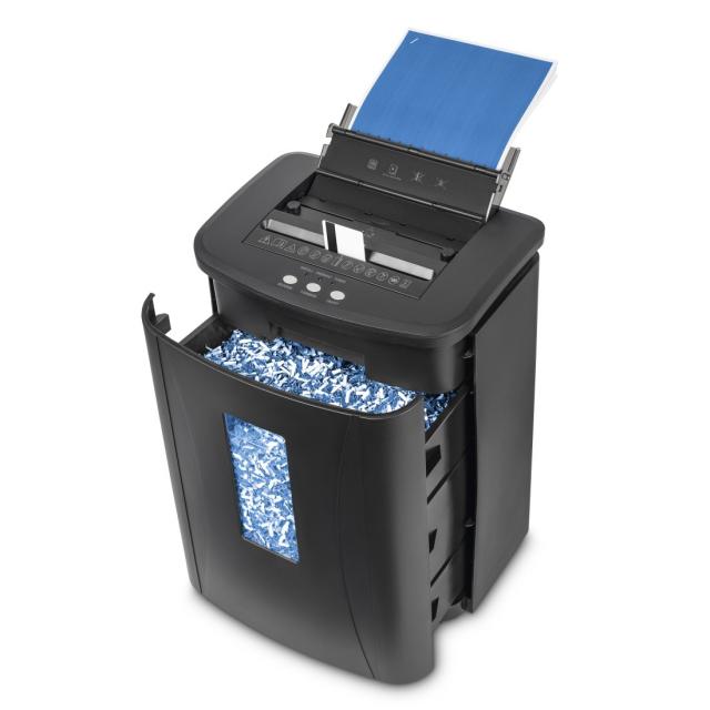 Hama “Safe Auto M1200” Document Shredder, Shredder with Security Level P4 T4 E3 
