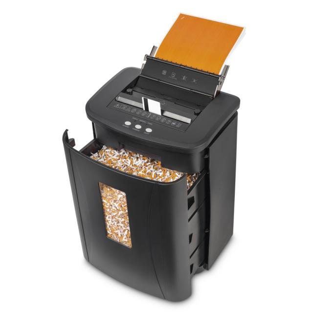 Hama “Safe Auto M1200” Document Shredder, Shredder with Security Level P4 T4 E3 