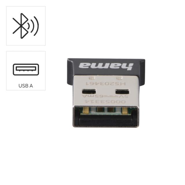 Hama Bluetooth® USB Adapter, Version 5.4, Class 2 