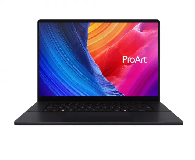 Notebook Asus Pro Art P16 H7606WP-SR254X - 16" OLED Touchscreen, AMD Ryzen AI 9 HX 370, 64GB RAM LPDDR5X, 2TB SSD, RTX 5070 8GB GDRR7, Win11 Pro 