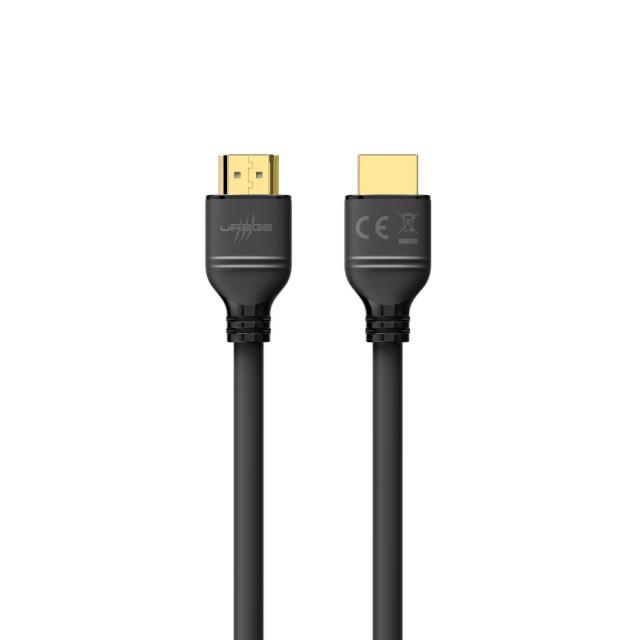 uRage Ultra-High-Speed HDMI™ Cable, Certified, 8K, gold-plated, 2 m 