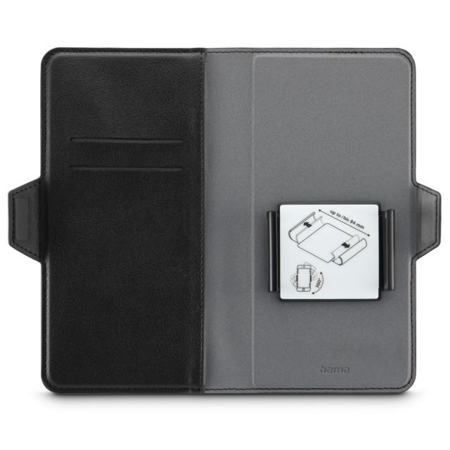 Hama Mob. Phone Bag, Universal, for Mob. Ph. Size 8.0x17.0 cm, 3 Comp., black 